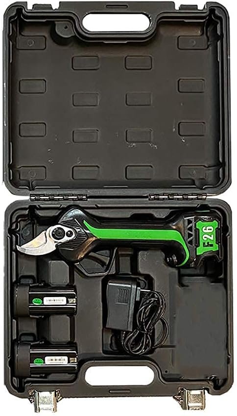 Elektrische Astschere, Holzschere, kabellos, für den Garten, Schnittdurchmesserbereich 2,5–3 cm, mit 2 Batterien, 16,8 V, 200 mAh, Bewegung mit Vollkupferdraht