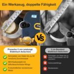 Akku-Astschere 50MM - Elektrische Gartenschere für Gärten, Äste & Obstbäume, Kompatibel mit Makita 18V Akku (ohne Akku & Ladegerät, nur PR-E50 Maschinenkörper)