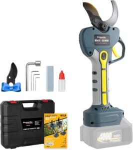 Akku-Astschere 50MM - Elektrische Gartenschere für Gärten, Äste & Obstbäume, Kompatibel mit Makita 18V Akku (ohne Akku & Ladegerät, nur PR-E50 Maschinenkörper)