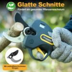 Akku-Astschere 50MM - Elektrische Gartenschere für Gärten, Äste & Obstbäume, Kompatibel mit Makita 18V Akku (ohne Akku & Ladegerät, nur PR-E50 Maschinenkörper)